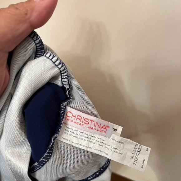 Cristina swim wear Cute full swimming suit Size XXL D (2XD) - Picture 4 of 4